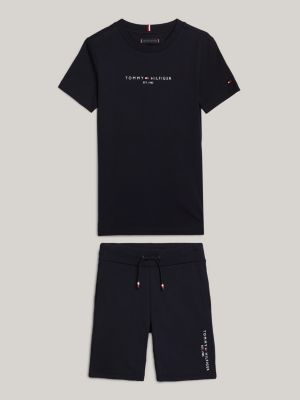 Tommy hilfiger shirt and shorts clearance set