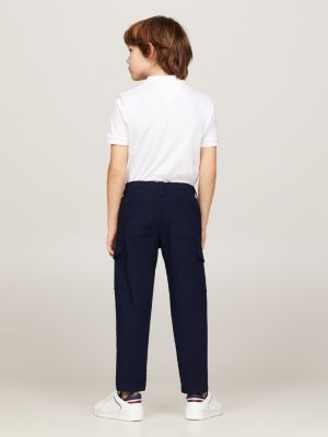 Hilfiger Monotype Straight Leg Cargo Trousers