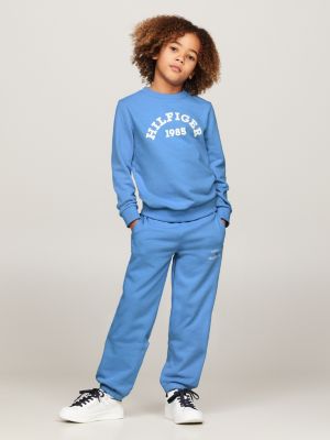 blue archive fit jogginghose mit logo für jungen - tommy hilfiger