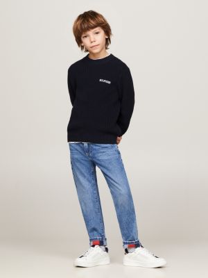 Boys tommy shop hilfiger jumper