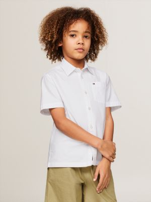 Tommy hilfiger 2024 boys shirts