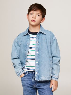 Tommy hilfiger hot sale boys denim jacket