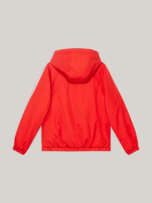 Red tommy hilfiger clearance windbreaker jacket