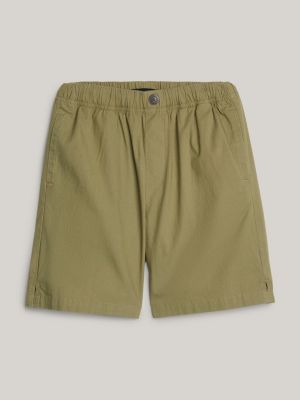 Short decontracte a enfiler Hilfiger Monotype Vert Tommy Hilfiger