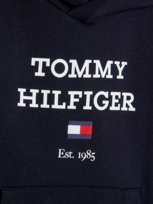 Ensemble jogging et sweat capuche logo Bleu Tommy Hilfiger