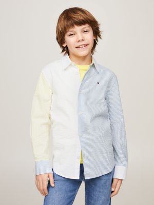 Boys tommy hilfiger clearance shirt