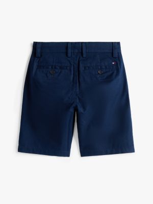 blau adaptive 1985 collection chino-shorts für jungen - tommy hilfiger