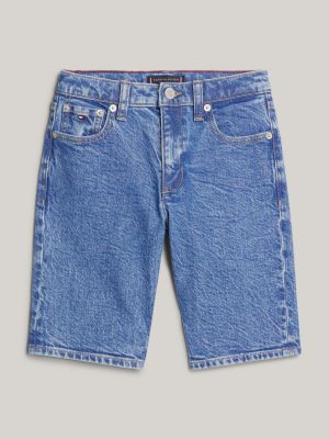 Relaxed fit denim shorts online