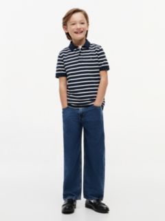 Essential Flag Embroidery Pique Polo Shirt — Multi 2