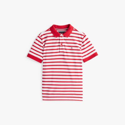 Product colour: primary red white breton stripe