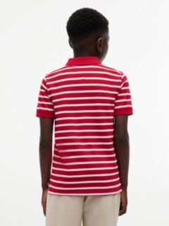 Essential Flag Embroidery Pique Polo Shirt — Multi 4