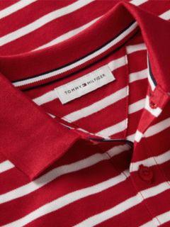 Essential Flag Embroidery Pique Polo Shirt — Multi 6