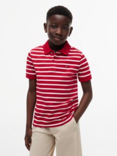Essential Flag Embroidery Pique Polo Shirt — Multi 1