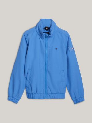 Light blue tommy hilfiger jacket on sale