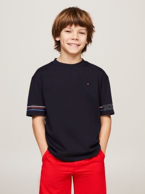 32595 SMALL CHEST STRIPE MONOTYPE T-shirts HVID from Tommy Hilfiger 27 EUR