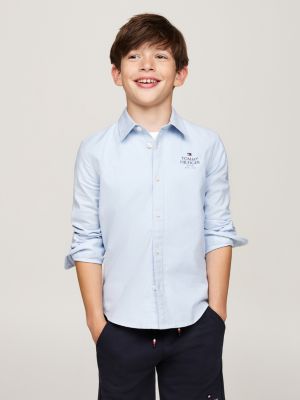 Boys tommy hilfiger shirt hotsell