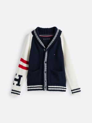 multi varsity college-cardigan für jungen - tommy hilfiger