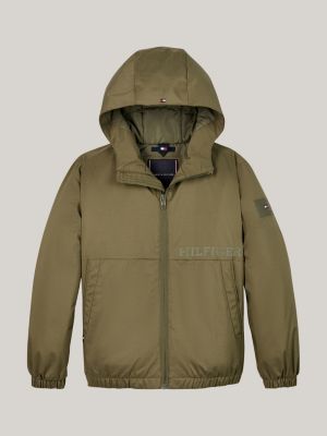 Ripstop Lightweight Relaxed Padded Jacket Green Tommy Hilfiger