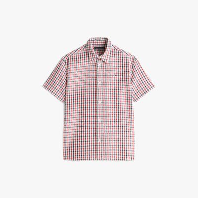 Product colour: red white blue check