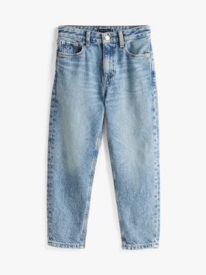 jeans taglio dritto blu da bambini tommy hilfiger