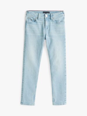 blau scanton slim jeans für jungen - tommy hilfiger