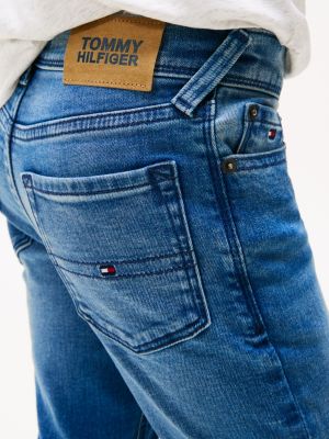 blau scanton slim jeans für jungen - tommy hilfiger