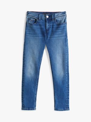 blau scanton slim jeans für jungen - tommy hilfiger