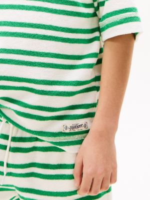 multi terry short sleeve jumper for boys tommy hilfiger