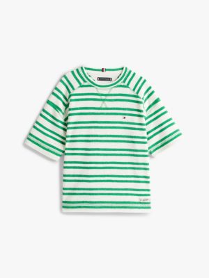 multi terry short sleeve jumper for boys tommy hilfiger