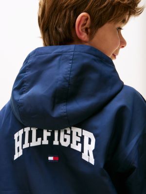 multi varsity back logo bomber jacket for boys tommy hilfiger