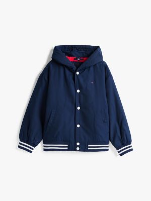 multi varsity back logo bomber jacket for boys tommy hilfiger