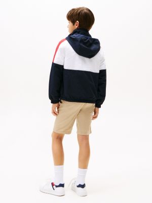 multi reversible colour-blocked jacket for boys tommy hilfiger