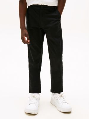 black 1985 collection chinos for boys tommy hilfiger