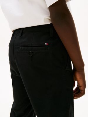 black 1985 collection chinos for boys tommy hilfiger