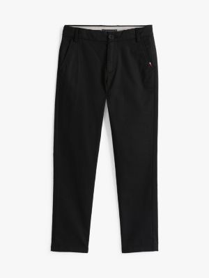 black 1985 collection chinos for boys tommy hilfiger