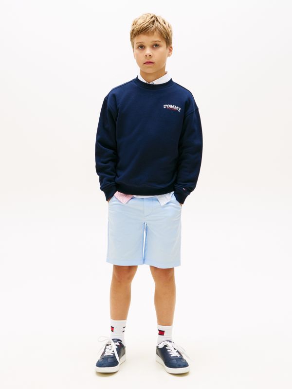 1985 Essential Twill Chino Shorts — Blue