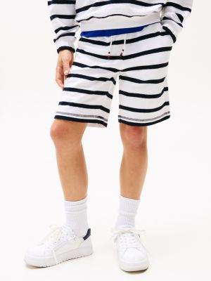 multi textured breton stripe shorts for boys tommy hilfiger