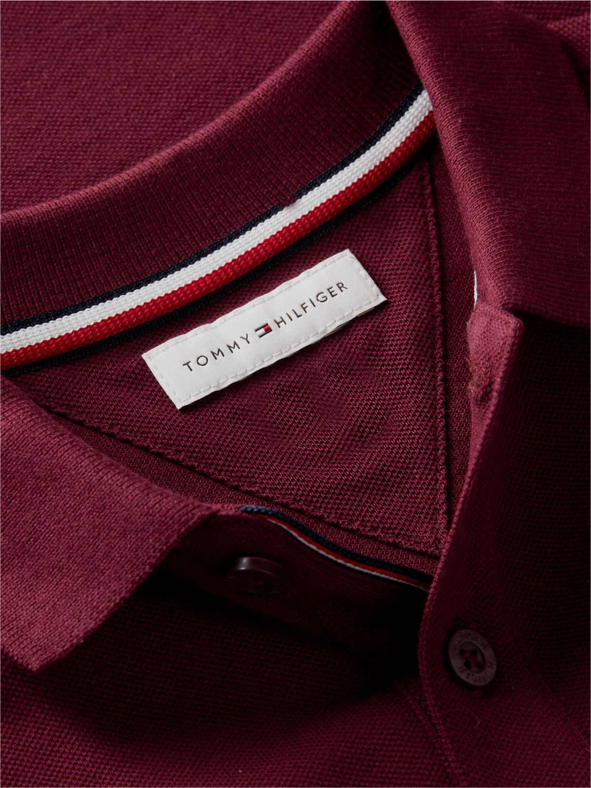 Essential Regular Fit Long Sleeve Polo Shirt — Purple