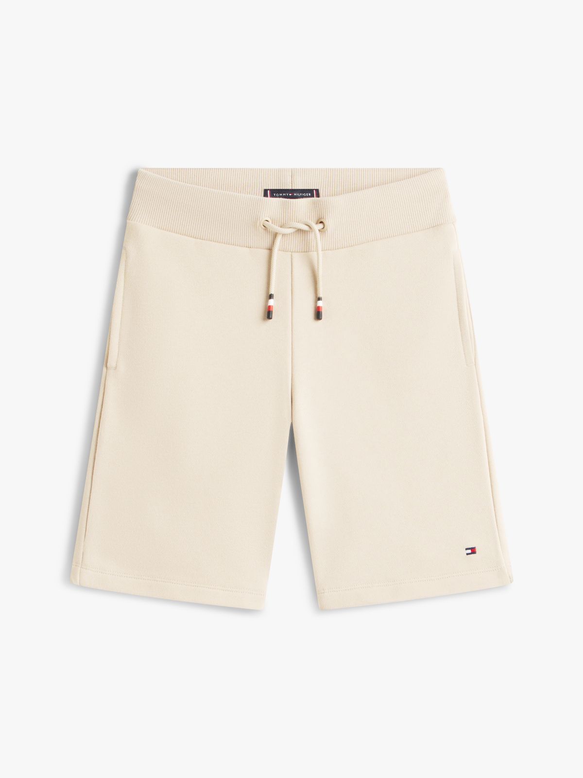 Essential Logo T-Shirt And Shorts Set — Beige