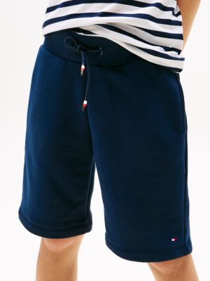 multi t-shirt and sweat shorts set for boys tommy hilfiger