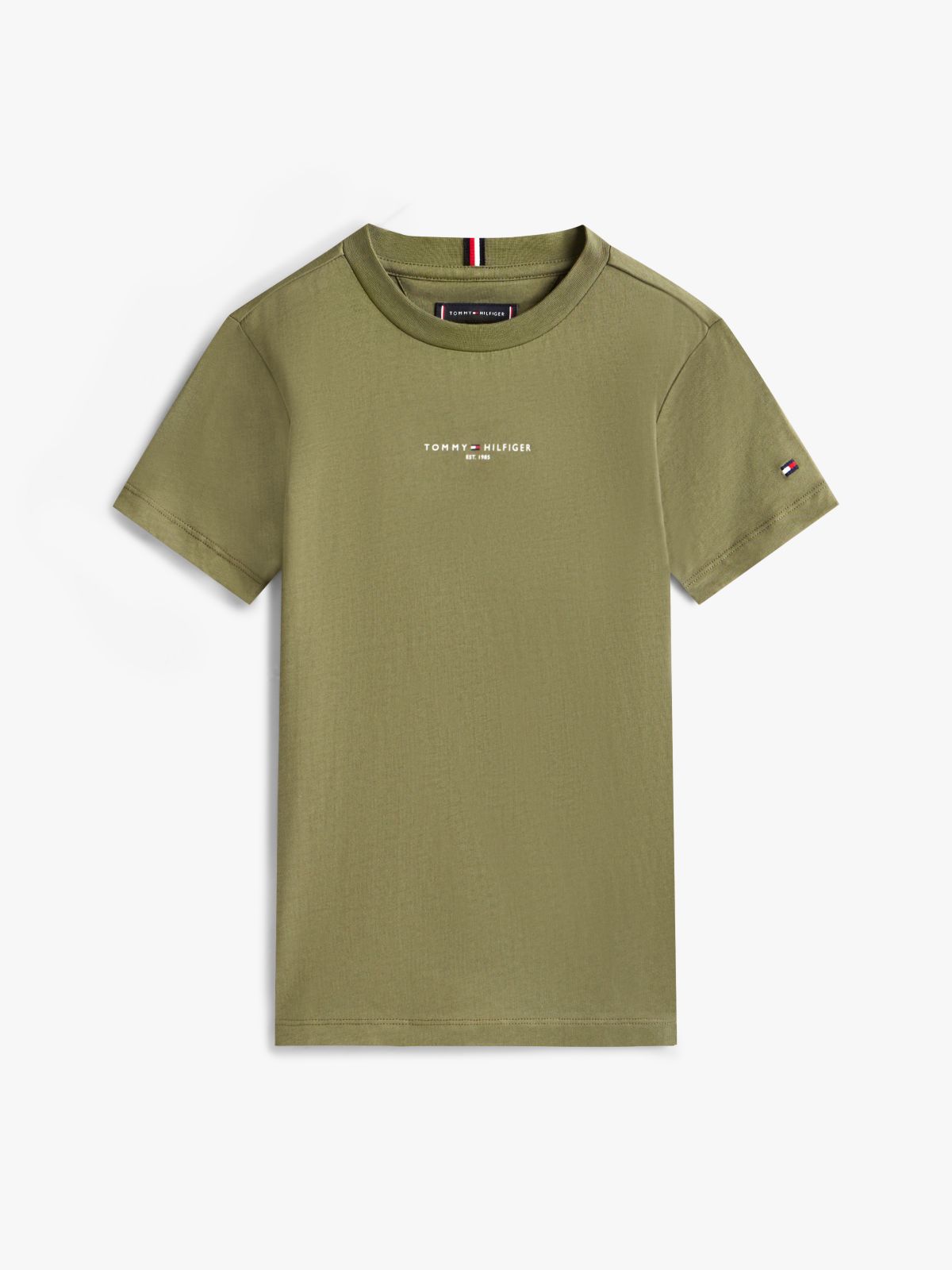 Essential Logo T-Shirt And Shorts Set — Green