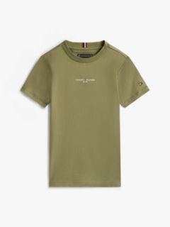 Essential Logo T-Shirt And Shorts Set — Green 5
