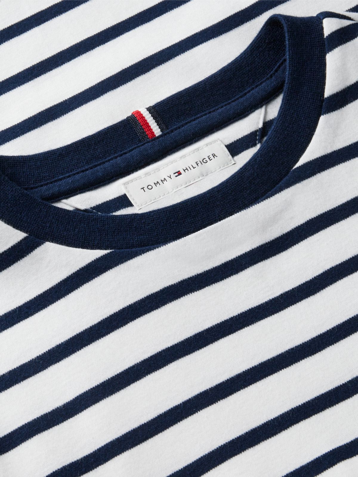 Essential Stripe Relaxed Long Sleeve T-Shirt — Multi