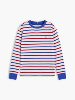 Essential Stripe Relaxed Long Sleeve T-Shirt — Multi 5