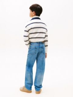 Mid Wash Skater Jeans — Blue 4