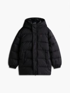 Essential Relaxed Padded Hooded Parka — Black 7