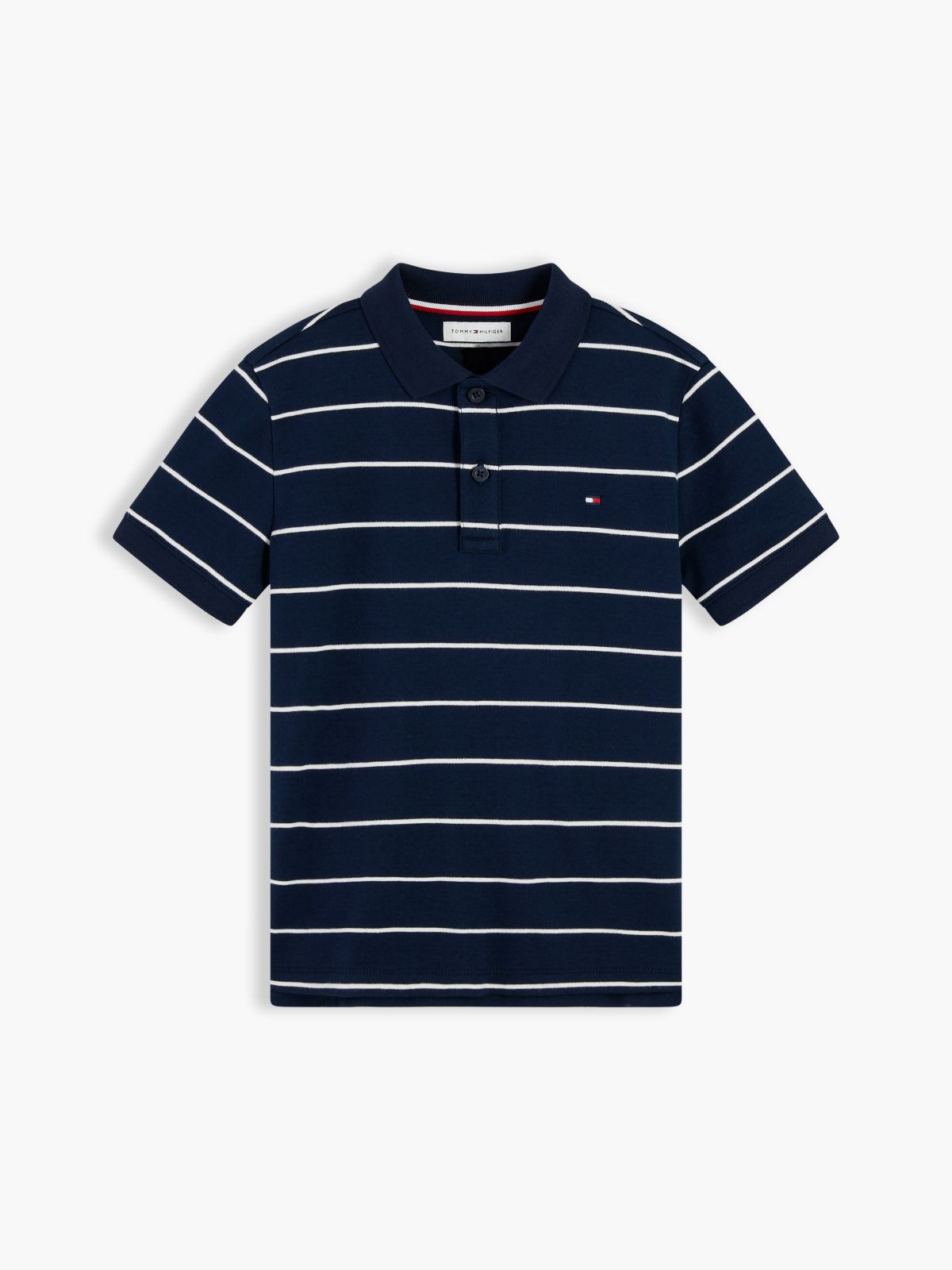 Essential Regular Fit Interlock Polo Shirt — Blue