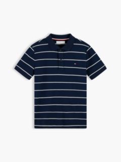 Essential Regular Fit Interlock Polo Shirt — Blue 5