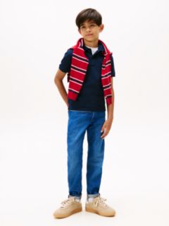 Essential Regular Fit Interlock Polo Shirt — Blue 2