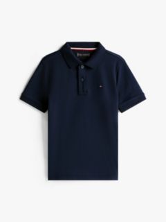 Essential Regular Fit Interlock Polo Shirt — Blue 5
